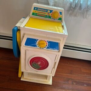 Vintage fisher price pretend play washing machine